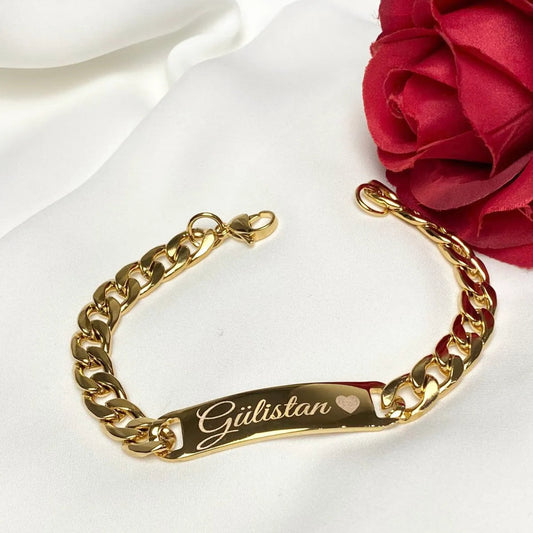 Stainless Steel Armband – Persönlich, stilvoll mit kostenloser Gravur