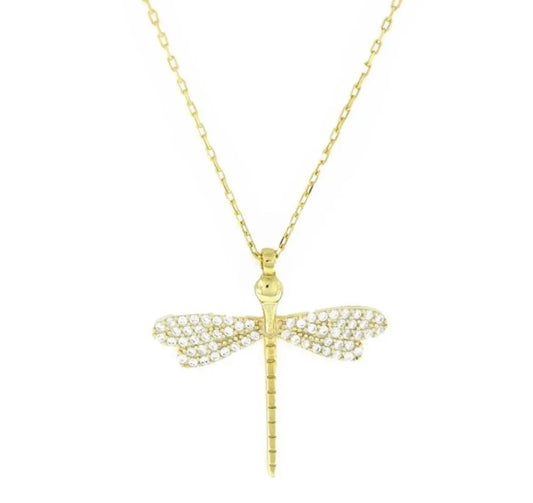 Libelle Halskette – Zartes Symbol für Leichtigkeit