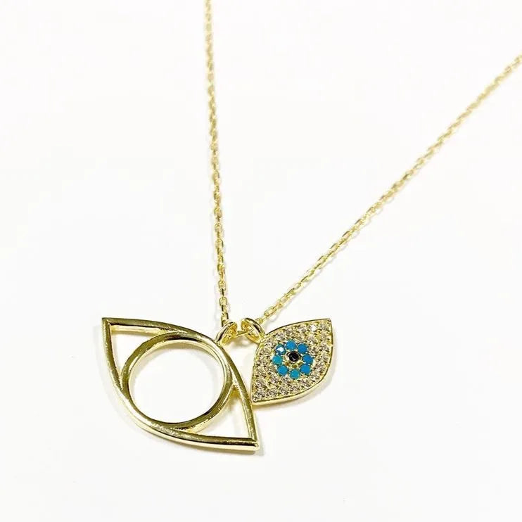 Augen Kette mit Rahmen