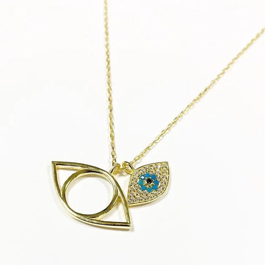 Augen Kette mit Rahmen