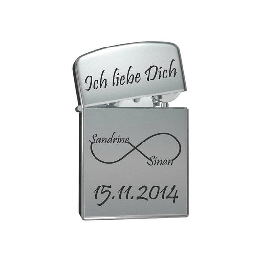 Feuerzeug mit Wunschgravur – Klassisch im Zippo Style, persönlich für Dich 2