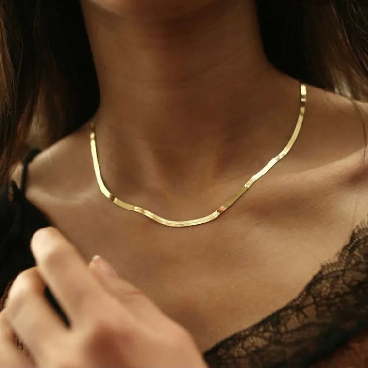 Italienische Schlangenkette - Snake Chain Italian