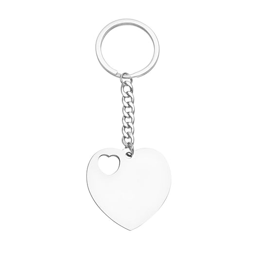 Schlüsselanhänger Herz – Edelstahl mit Gefühl und Stil