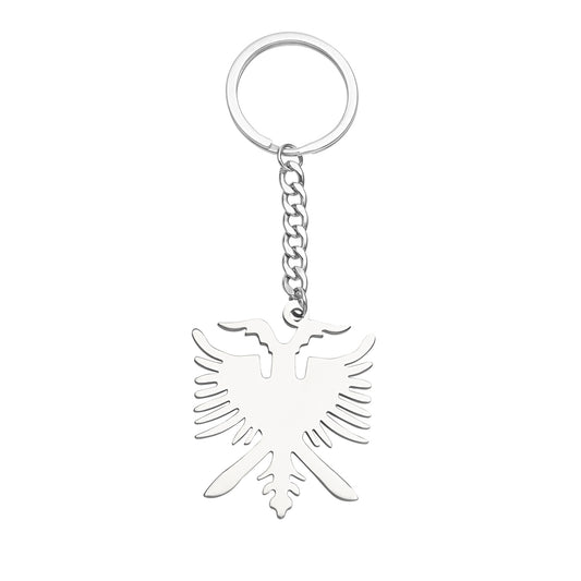 Schlüsselanhänger Adler – Kraftvolles Symbol aus Edelstahl