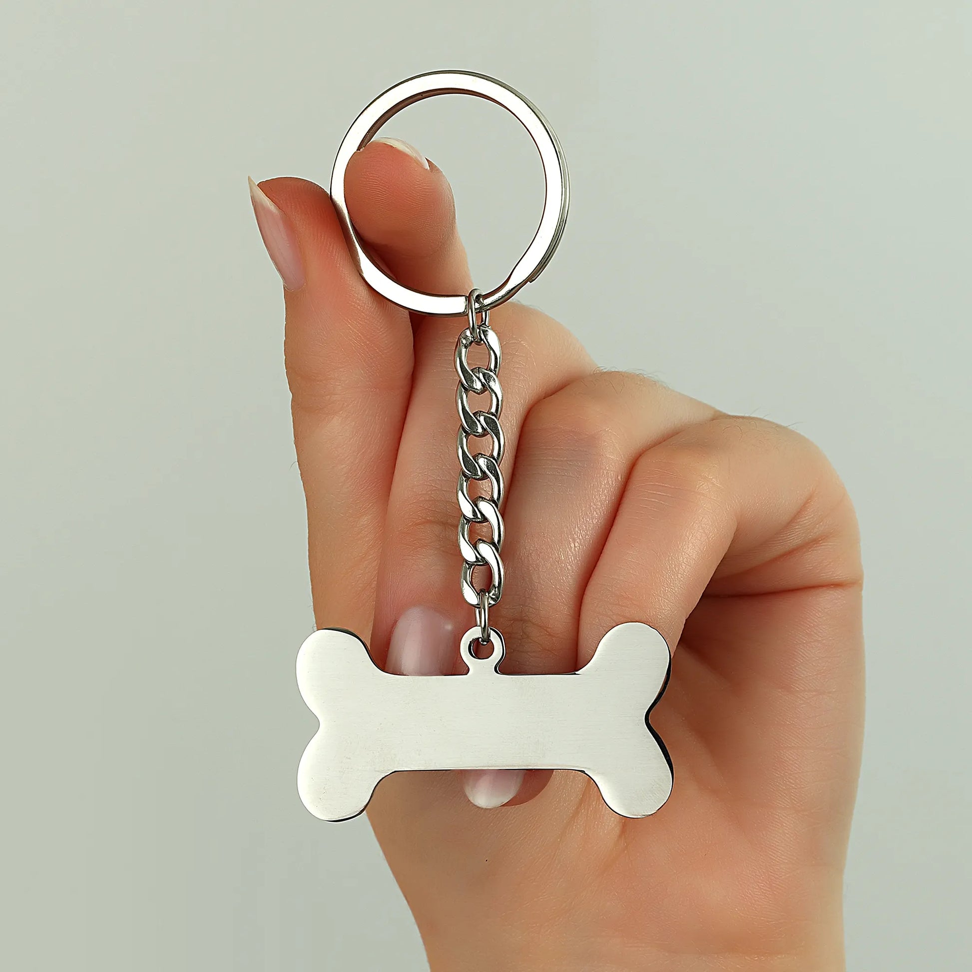 Schlüsselanhänger Knochen – Edelstahl mit Charakter und Charme