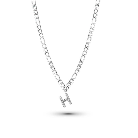 Kettenhalskette mit Einzelnem Buchstaben