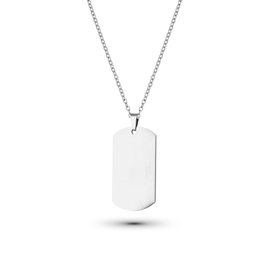 Beschreibbare Namensschildkette im Army-Stil