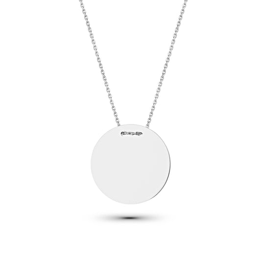 Beschreibbare Plattenkette – Deine Botschaft zum Tragen