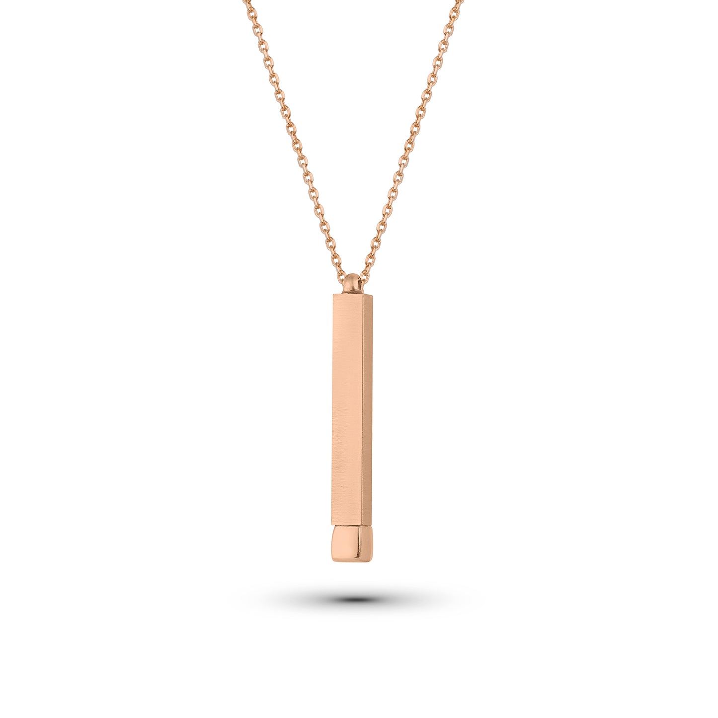 Barren Kette mit Hülse – Gratisgravur für deine persönliche Botschaft