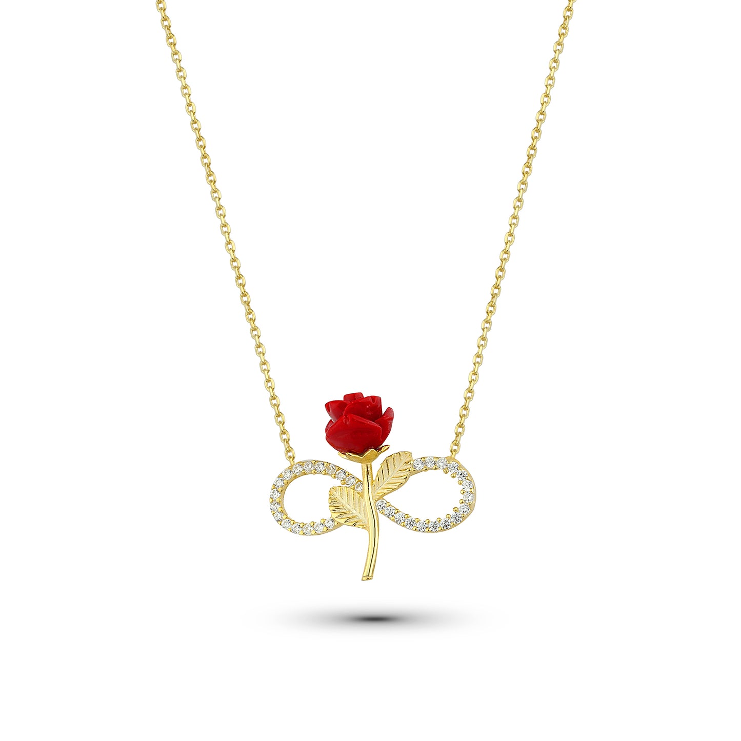 Rose Infinity Kette – Unendliche Liebe in einem eleganten Schmuckstück