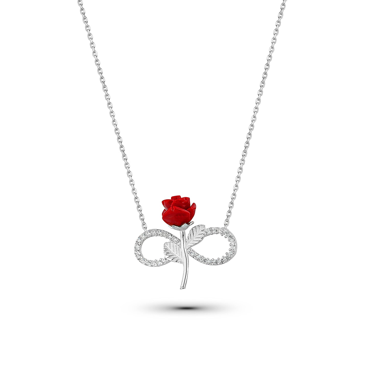 Rose Infinity Kette – Unendliche Liebe in einem eleganten Schmuckstück