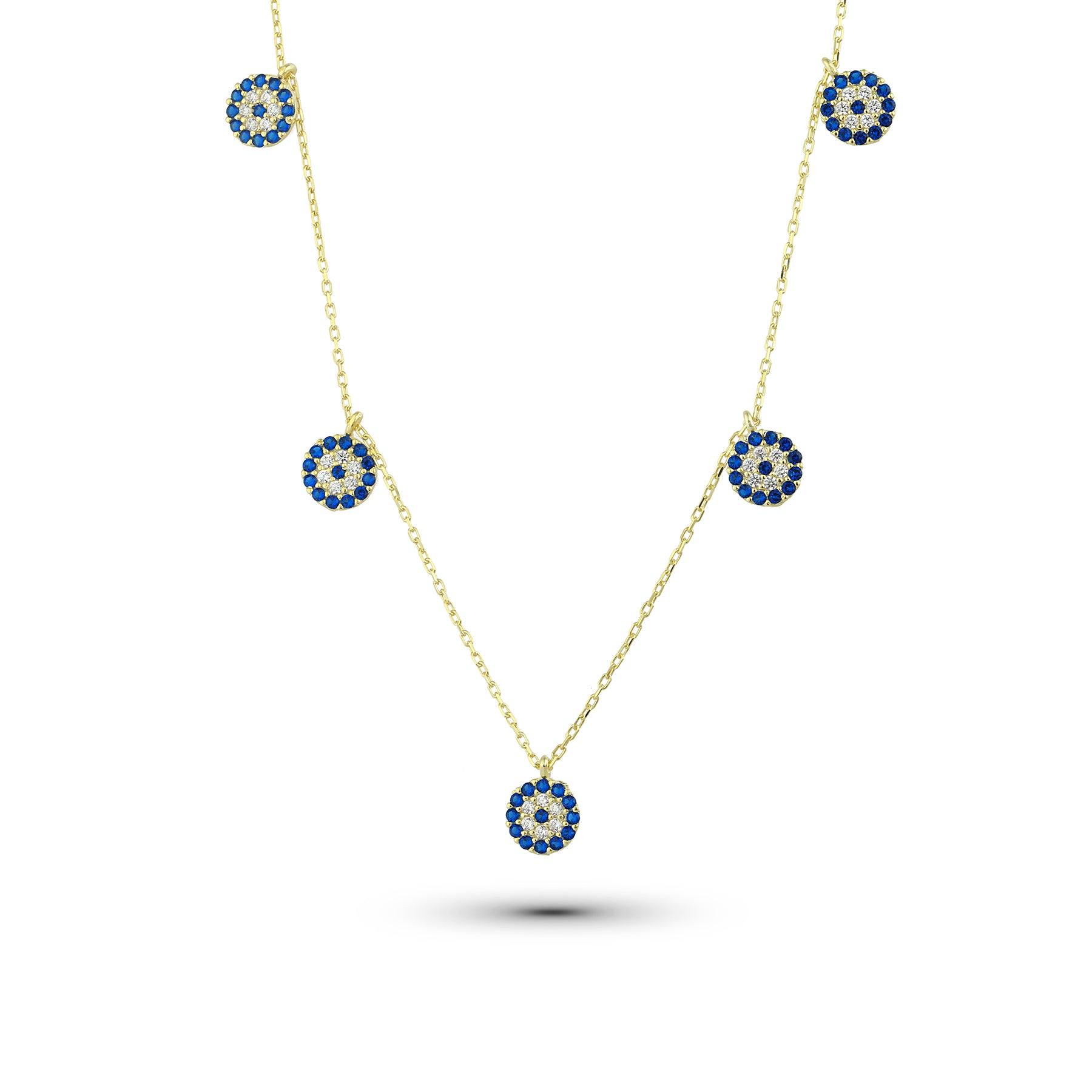 Nazar Halskette Schutz Stil in einem Schmuckstück