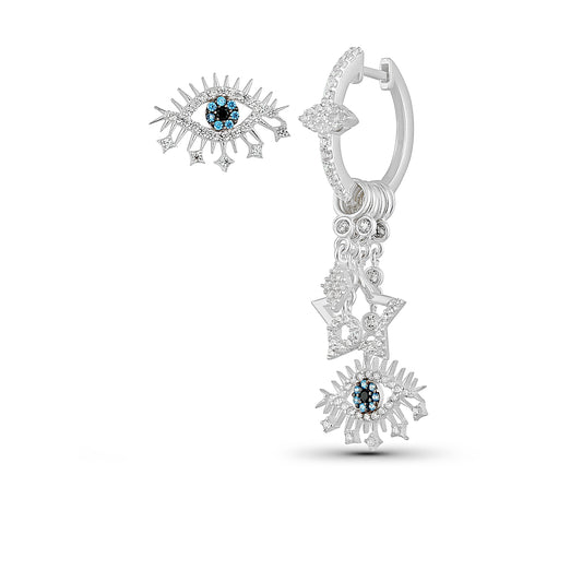 Augen Effekt Ohrringe – Mystischer Blick, Stilvolles Design