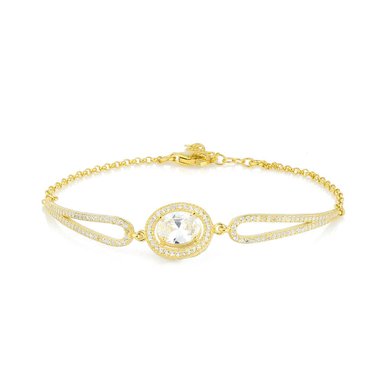 Kristallarmband mit großem Stein – Ein funkelndes Highlight für Ihr Handgelenk