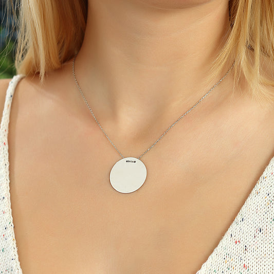 Beschreibbare Plattenkette – Deine Botschaft zum Tragen