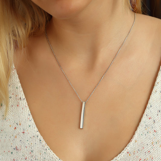 Barren Kette mit Gratisgravur – Dein Name, Deine Bedeutung, Dein Stil