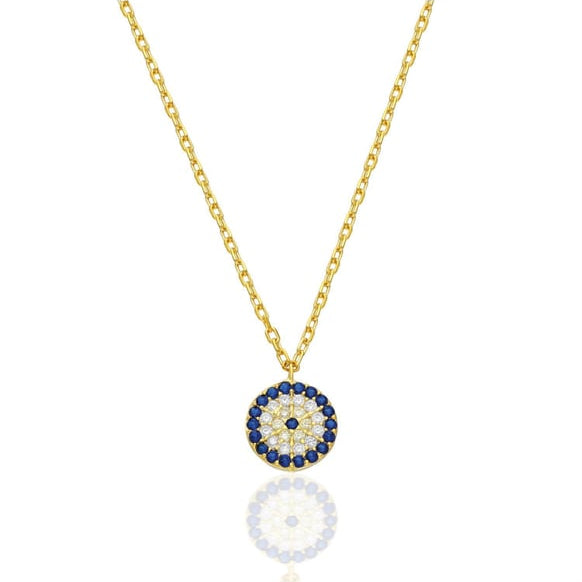 Nazar Halskette mit einem Anhänger Schutz trifft auf Eleganz 2