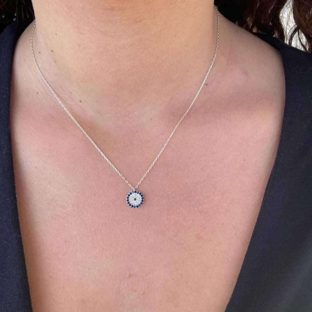 Nazar Halskette mit einem Anhänger Schutz trifft auf Eleganz 5