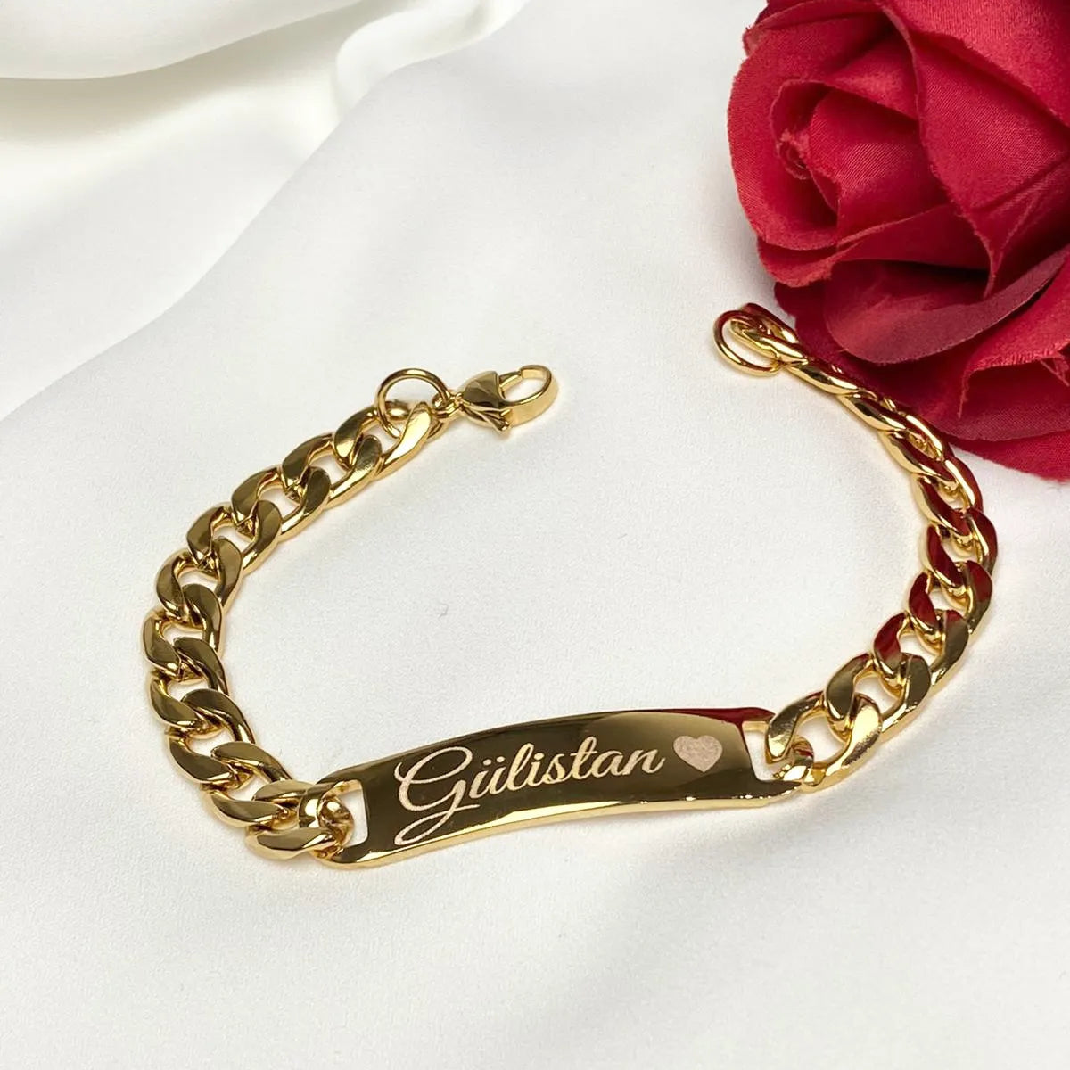 Partnerarmbänder aus Edelstahl Symbol der Zusammengehörigkeit