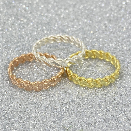 Burma Ringe – Zeitlose Eleganz im gedrehten Design