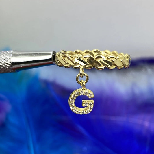 Burma Ring mit Buchstabe – Persönlicher Twist für deinen Stil