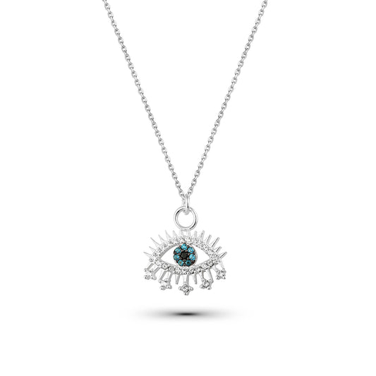 Devil Eye The Sun Kette – Mystische Eleganz und Schutz in einem Schmuckstück Nazar Halskette