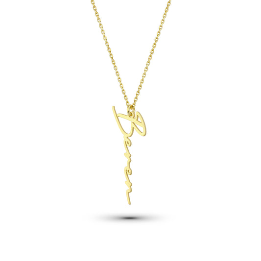 Künstler Design Kette-disegno dell'artiste Lettere - Senkrecht