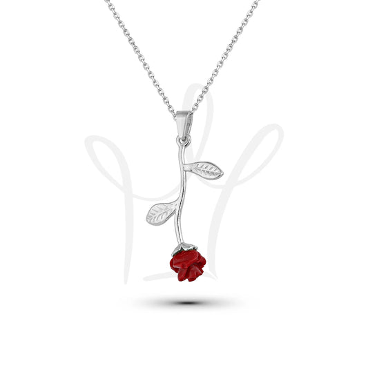 Rosenkette 925 Silber Vertikal – Eleganz in ihrer feinsten Form