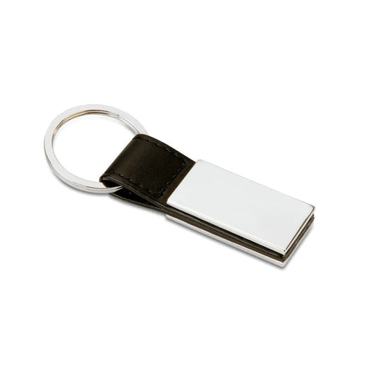 Personalisierter Leder-Schlüsselanhänger – Individueller Schlüsselhalter – Graviertes Leder Schlüsselband